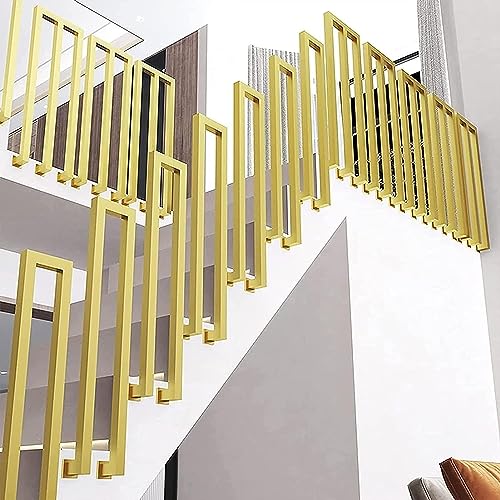 Rambarde d'escalier en M pour marche en bois et béton - 5