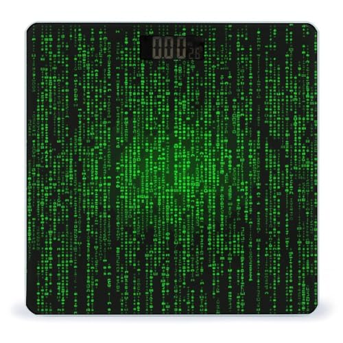 Báscula Digital de Baño con Cristal Templado y Pantalla LCD miniatura 1