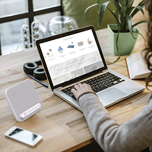 Pure Enrichment Wave Premium Sleep Sound Machine with USB Charger - Seamless Looping with 6 Soothing All-Natural Sounds, & Auto-Off Timer - Easily Portable for Travel (White) Patented Design - Image 7