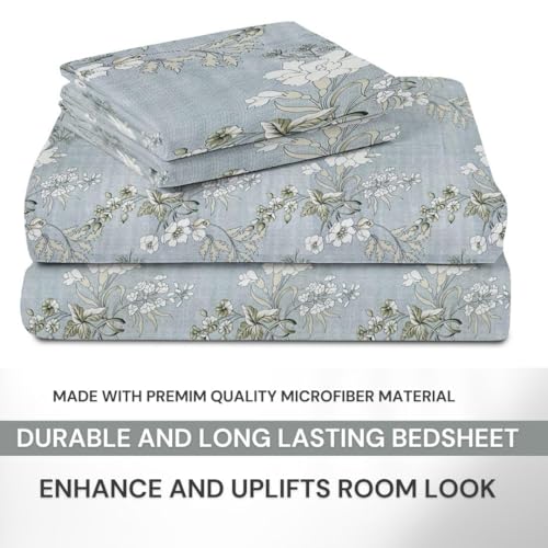 Image of HOMEKART 3D Printed 144 Tc Microfiber Double Bedsheet with 2 King Size Pillow Covers Breathable | Wrinklfree | Summer | Topsheet (Dark Grey Cricle Print, 90 x 90 Inches)