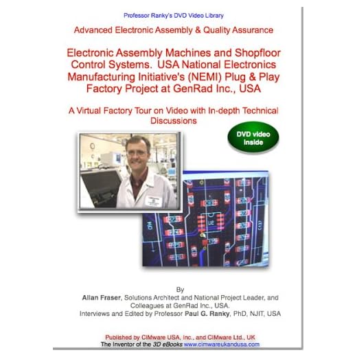Advanced Electronic Assembly & Quality Assurance. Part 3: Electronic Assembly Machines and Shopfloor Control Systems. The USA National Electronics Manufacturing Initiative's (NEMI) Plug & Play Factory Project at GenRad Inc., USA. A Virtual Factory Tour on Video with In-depth Technical Discussions