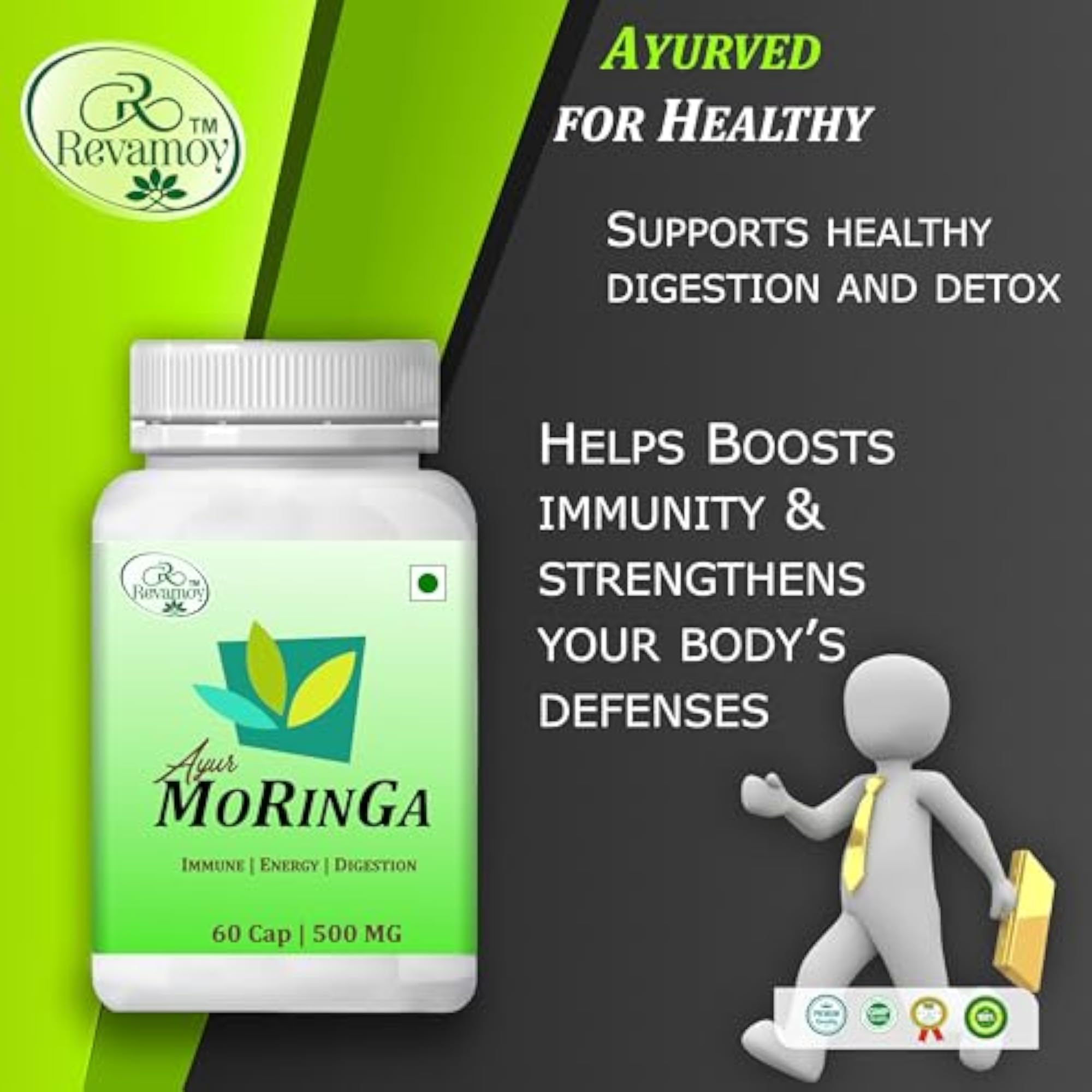Ayur Moringa Ayurvedic Supplement