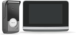 Somfy 1871265 - Video-Türsprechanlage V500 WLAN | vernetzte Gegensprechanlage | 7-Zoll-Touchscreen | Nachtsicht | Steuerung von bis zu 5 RTS-Geräten | Fernüberwachung per App