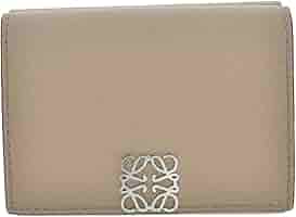 LOEWE トライフォールドウォレット　バーガンディ 三つ折り財布　✴︎美品✴︎ LOEWE トライフォールドウォレット バーガンディ 三つ折り財布 ✴︎美