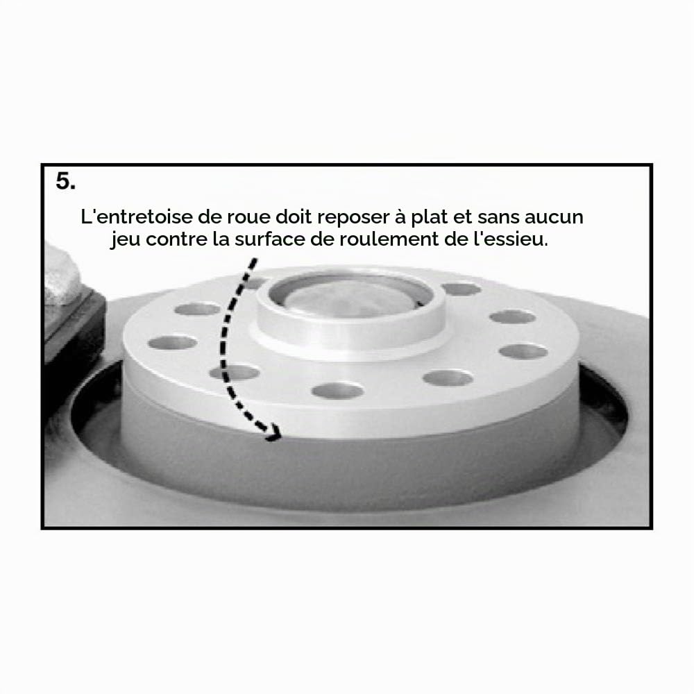 H&R Espaceurs de roues Système-DR 10mm par essieu - Cartouche de boulon 5x114,3 - Moyeu 66,0mm - Taille de boulon M12x1,5 - compatible avec Alpine/Renault/Dacia/Nissan/Fiat/Opel/Mercedes - Noir