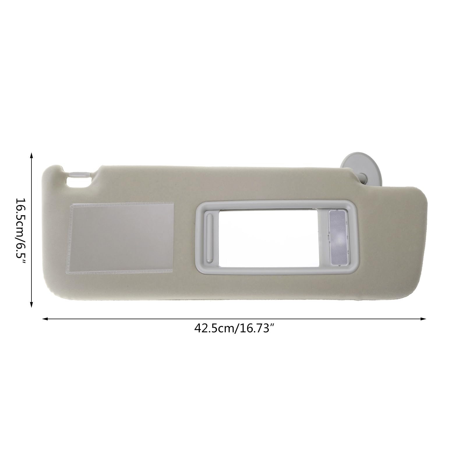 Sun For Land Cruiser-Prado 2002–2010 7432060850B1 mit Make-up, Beifahrerseite / Fahrerseite, Auto-Innen-Sonnenschutz