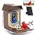 Bird Feeder with Camera Solar Powered, AI Identify 10K+ Species, Instant Notification, 2K HD Video Live Stream Camera, 2.4GHz WiFi Only, Festival Gift for Mom, Dad, Men, Women, Children, Bird Lovers