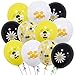 UTOPP 40 PCS Happy Bee Balloons Decorations Kit, Latex Bumblebee and Sunflower Balloons Dots Confetti Yellow Balloons Bee Birthday Decorations Baby Shower Parties Favors