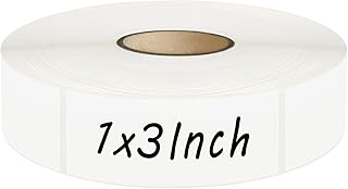 600Pcs Blank Removable Freezer Labels,1x3In Date Label Stickers,No Residue Food Storage Containers Labels,for Food Containers Pantry Organization