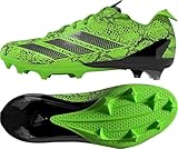 adidas Mens Adizero Electric American Football,Team Semi Sol Green/Black/Team Semi Sol Green,12.5