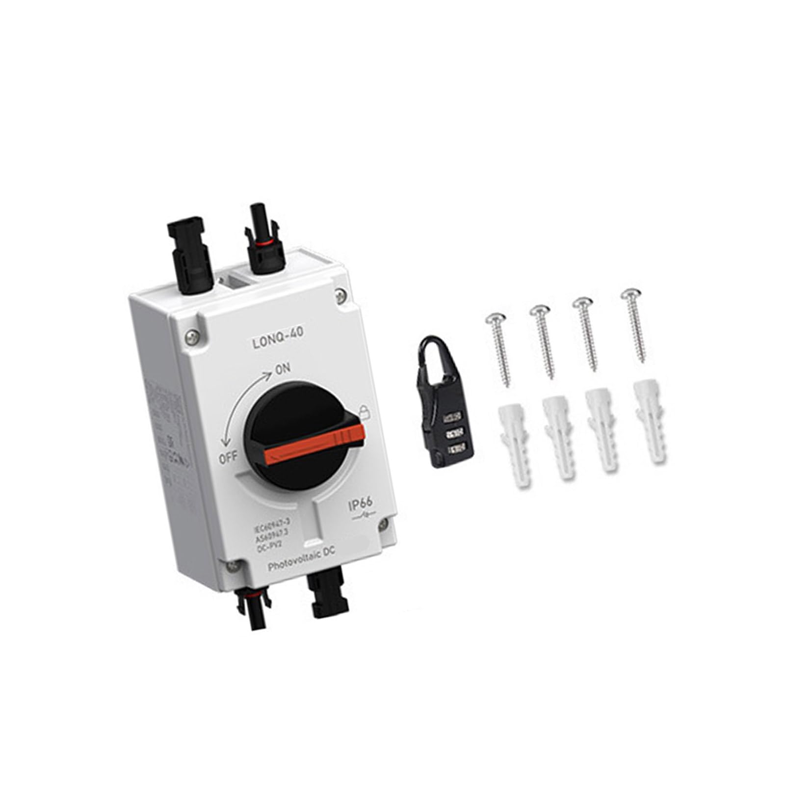 Tfaoys Basic Model Photovoltaic Isolation Change 32A 1200V Direct Current With Link Connection Flame Retardant Substance Solar Separate Change