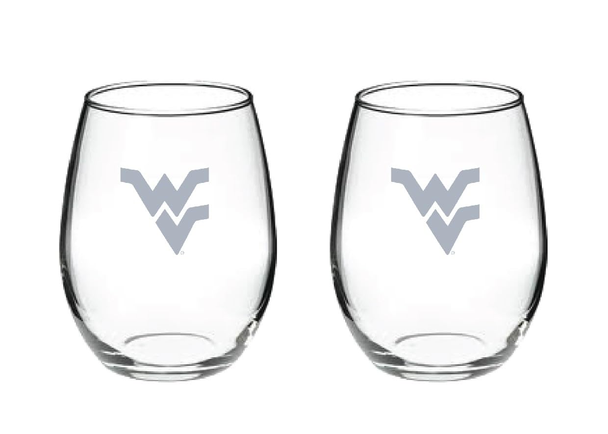 RFSJ Satin Frost Logo Wine or Beverage Glass Set of 2