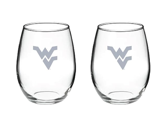 RFSJ Satin Frost Logo Wine or Beverage Glass Set of 2