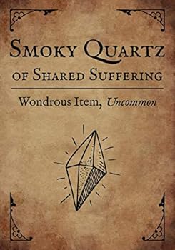 RPG Journal: Blank college ruled notebook for role playing gamers: Wondrous Item: Smoky Quartz of Shared Suffering