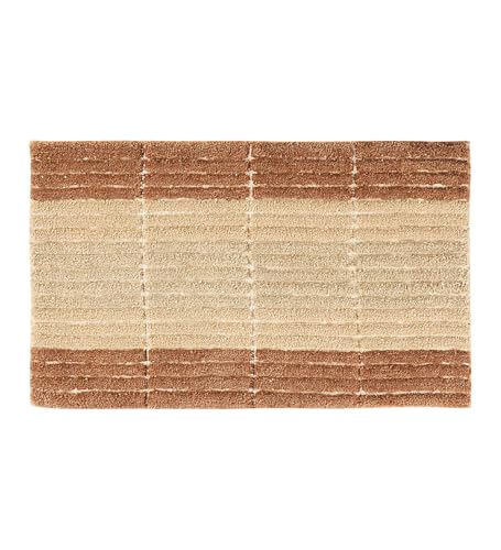 Image of Obsessions Soft & Plush Bath Mat | Quick Dry, Stain & Skid Resistant | Luxuriously Soft, Long Lasting Color | TPR Latex Backing, Size 40x60 cm, Gold