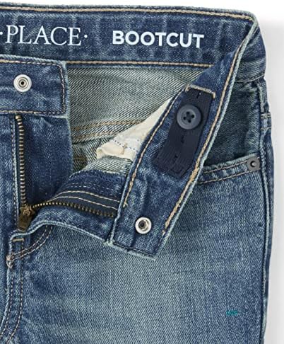 The Children's Place Boys Basic Bootcut Jeans,Pierce Wash Single,6 - 2
