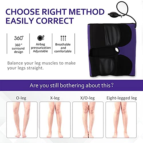 Ceinture de correction des jambes arquées gonflable à pression d'air - 2