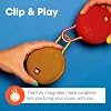 JBL Clip 3, Rojo Fiesta - Parlante Bluetooth Portátil Resistente al Agua, Duradero y Compacto - Hasta 10 Horas de Reproducción - Incluye Altavoz con Cancelación de Ruido y Transmisión Inalámbrica 6