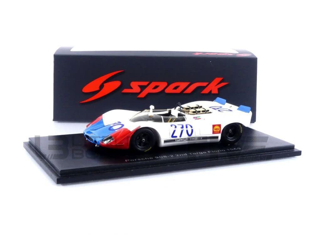 Spark 1/43 - S9245 - Porsche 908-2 - Targa Florio 1969
