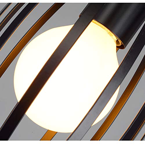 Éclairage pendentif réglable plafonnier industriel moderne 3 lumières noir - 4