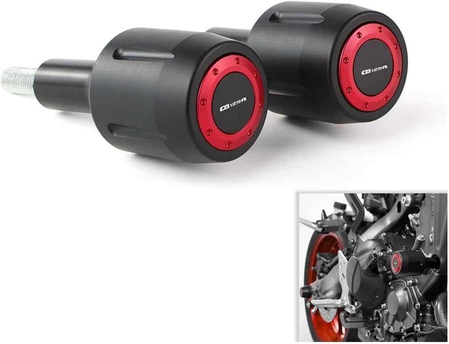 For HO&ND&A CB125R 2021-2024. Motorcycle Falling Protection Frame Sliders Fairing Guard Crash Pad Protectors(For CB125R Red)