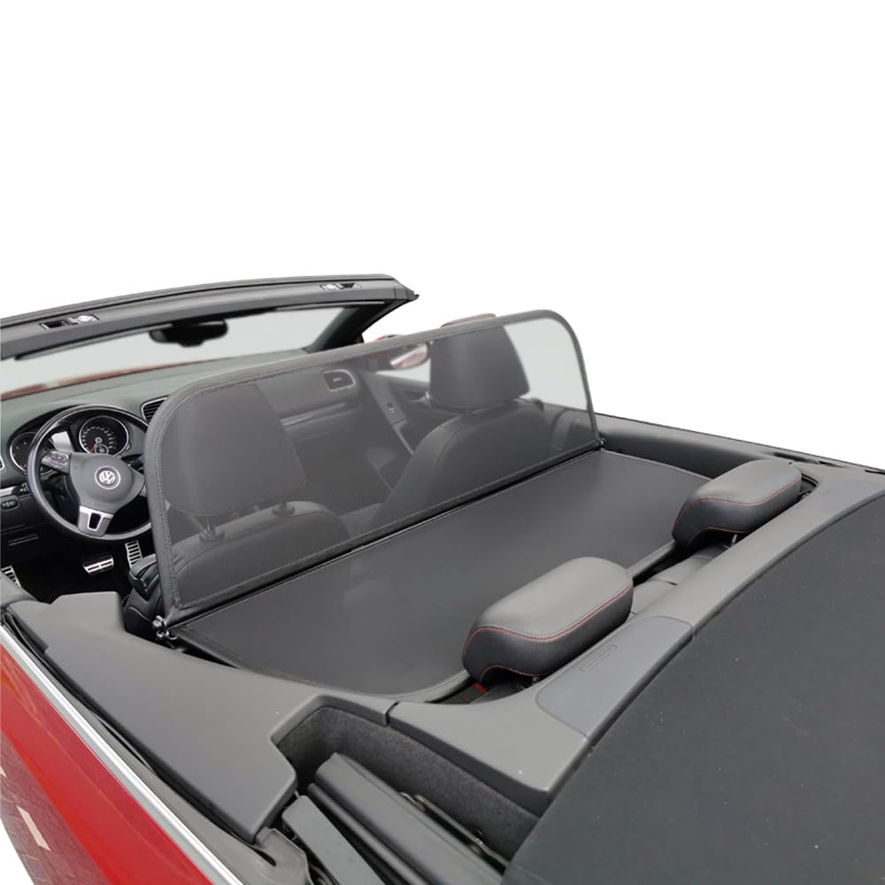 Aperta Windschott passend für Volkswagen Golf (2011-2016) Mk 6 - Ohne Bohren - 100% Passgenau OEM Qualität Schwarz Windstop Windabweiser