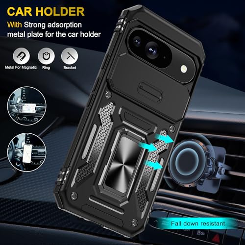 Coque Google Pixel 9 Pro antichoc verre trempé et cache caméra