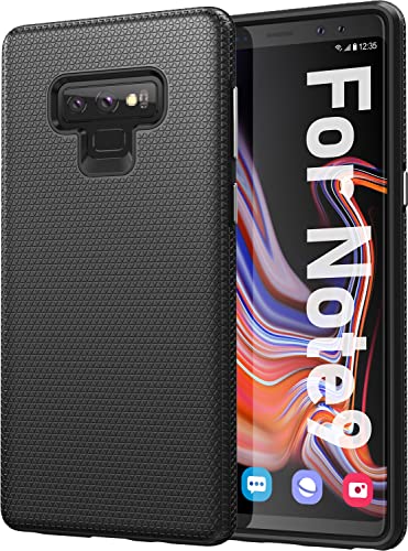 Rayboen For Samsung Galaxy Note 9 Case, Dual Defender Durable Designed Shockproof Anti-Scratch Phone Case, Dual Layer Heavy Duty Protection Cover For Samsung Galaxy Note 9 6.4 Inch,Black #TOP29