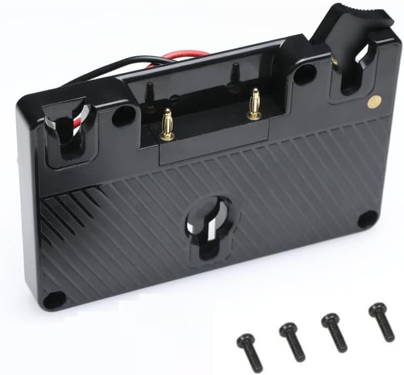 Alvin's Creativity Alvins Gold Mount Battery Plate Power Supply D-tap Output Compatible for Anton Bauer Panasonic Battery Portable Adapter Board