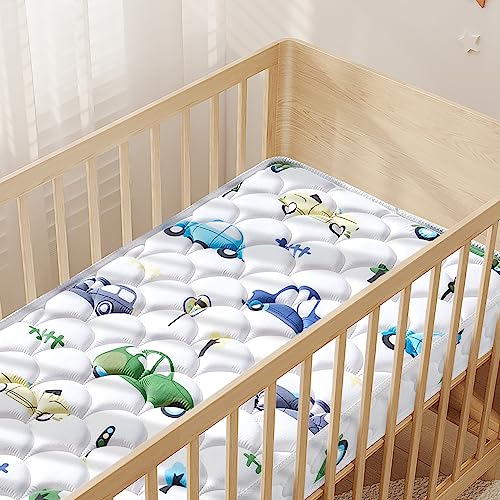 Premium Foam Baby Crib Mattress & Toddler Mattress–Breathable- 52" X 27.6" X 5", Non-Toxic-Fafety-7 Year Warranty, Medium Firm Toddler Mattress Fits Standard Full-Size Crib And Toddler Beds #TOP4