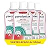 Parodontax Mundspülung Frische Minze, zur täglichen Zahnfleischpflgege, 4x 300ml