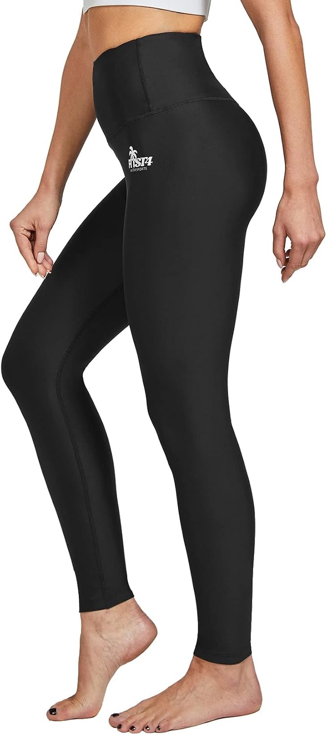 High Waisted Swim Tights Swimming Pants 