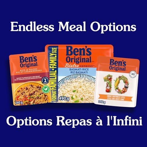 BEN'S ORIGINAL Rice & Pulses Smokey Flavour Red Beans and Rice, Side Dish, 240g Pouch — view 7