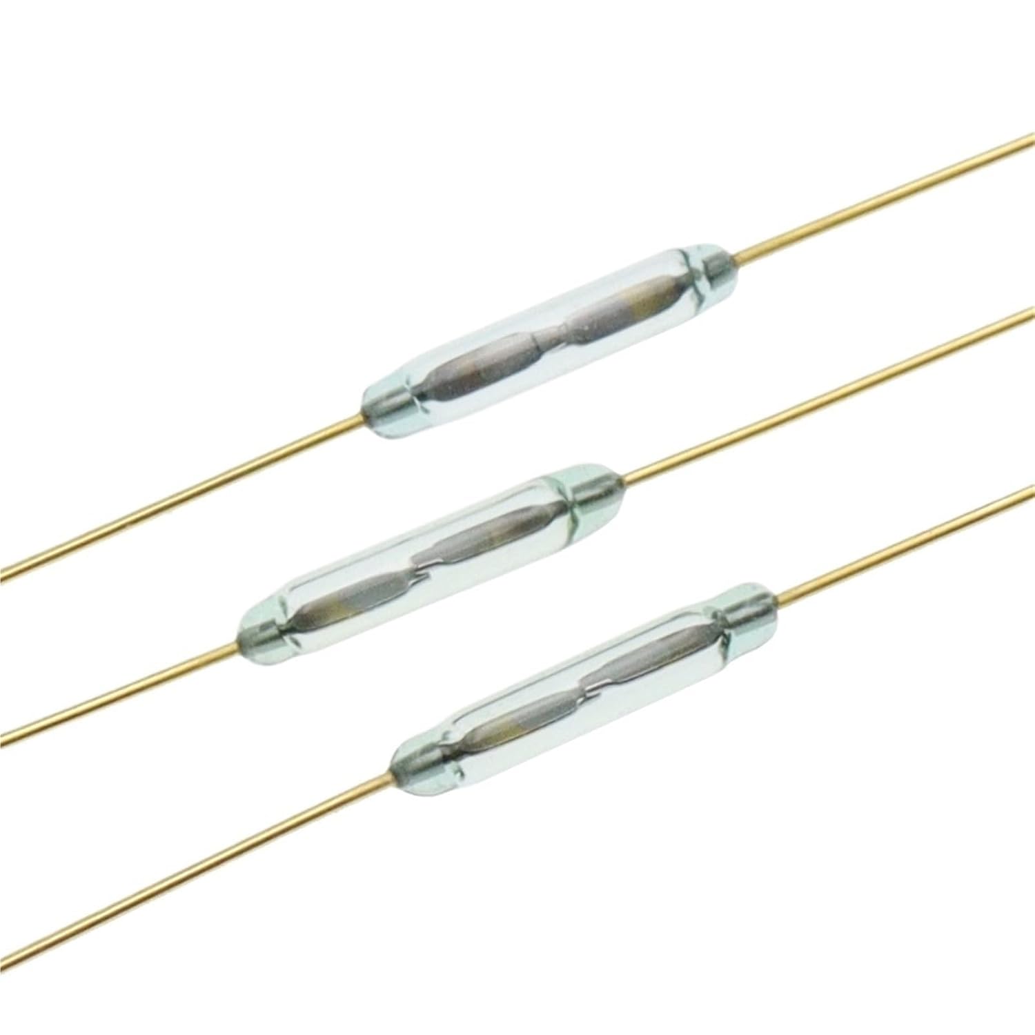 1.8X10MM Normally Open Type MKA10110 Dry Pipe Magnetically Controlled Magnetic Induction Switch(5PCS)