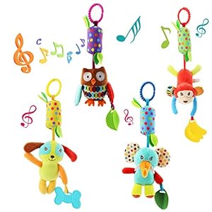 Amazon.com: Blppldyci Juguetes de sonajero para bebé, bebé recién nacido, juguete para colgar cuna, juguete para colgar, sonajero suave para bebé, sonajero suave para bebés con mordedores para niños y niñas: Toys