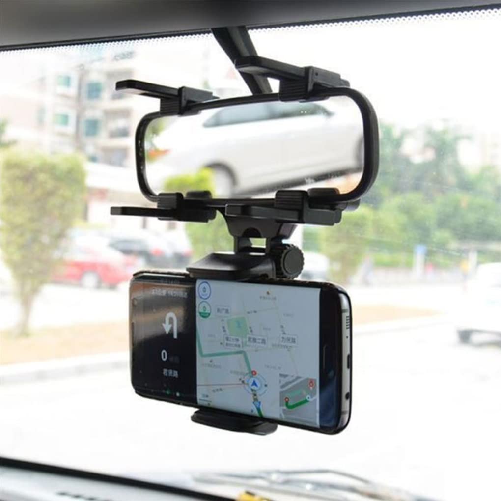 Supporto Telefono Supporto Universale per Smartphone per Auto Specchietto retrovisore per Telefono Cellulare Accessori per Decorazioni per Auto