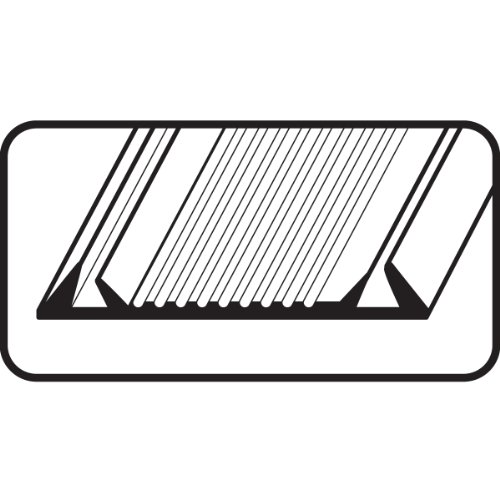 Image of Economy Vinyl Threshold Insert - MD Building Products 13466 (Pack of 3)