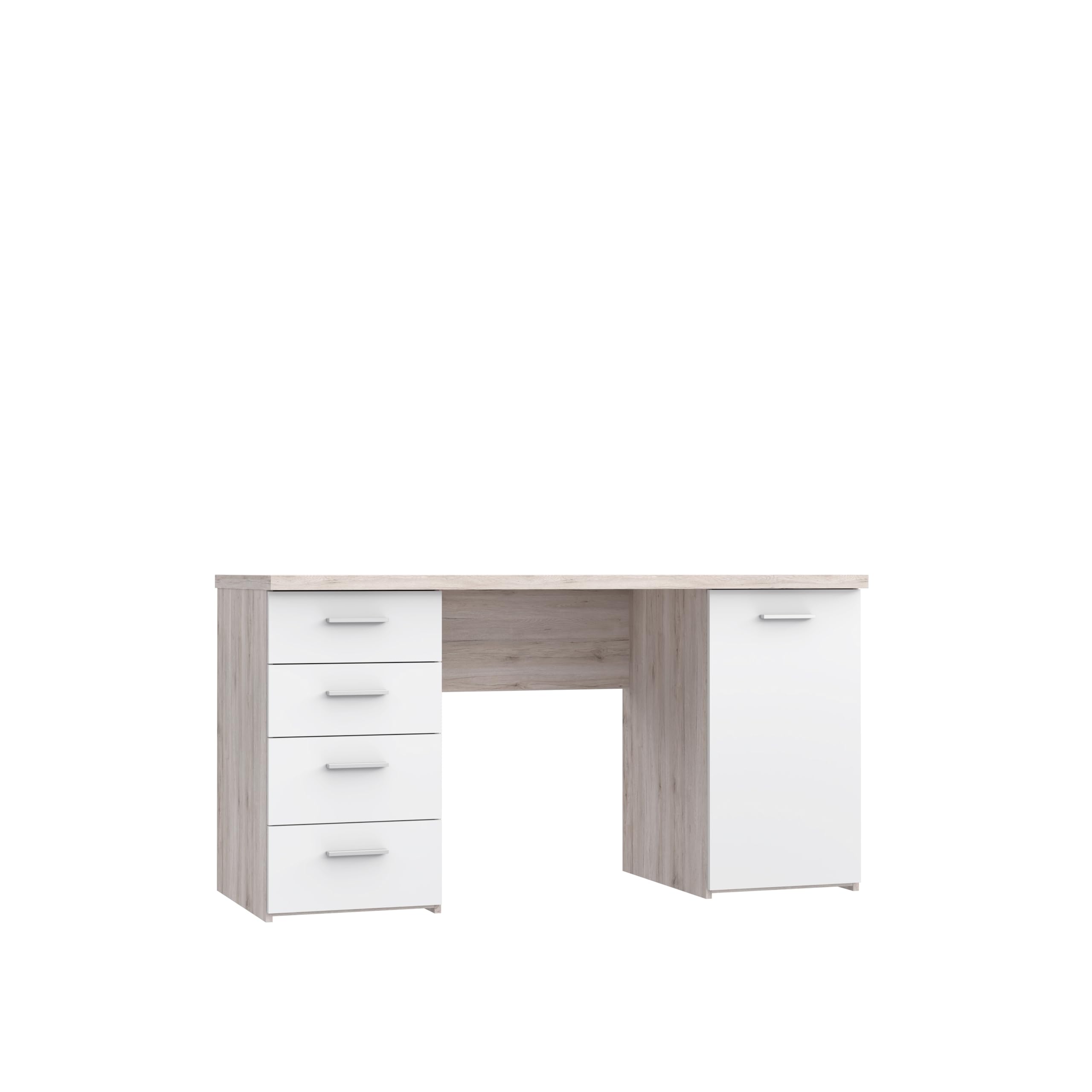 Forte NET106 Schreibtisch 140 150 – Bild 3
