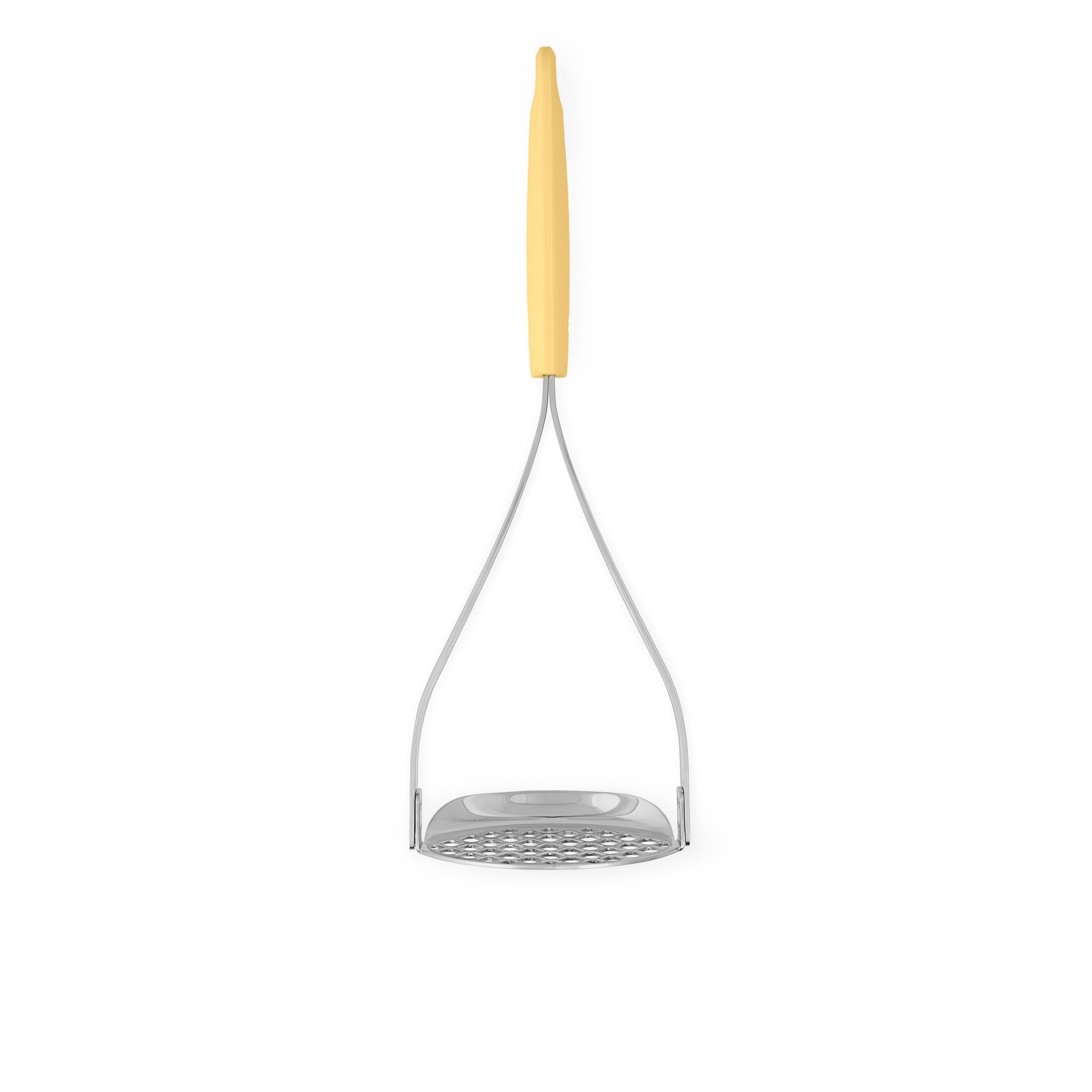 Brabantia Vanilla Yellow Tasty+ Potato Masher Plus Scoop