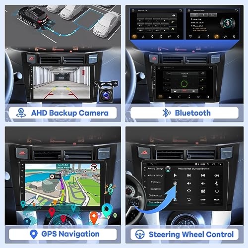 Radio para Toyota Yaris 2008-2011 Pantalla táctil 9 pulgadas miniatura 6