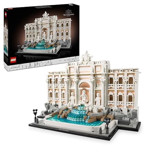 LEGO Architecture Fontana di Trevi Maqueta para Construir para Adultos, Monumento Italiano de Fuente Barroca y Minifiguras, Decoración del Hogar, Regalo para Viajeros 21062 | Ya disponible en tu tienda friki favorita! En mundofriki.es!