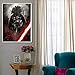 DIY 5D Diamond Painting Kits for Adults, Darth Vader Anakin Skywalker Lightsaber Full Drill Diamond Embroidery Kit Home Office Wall Art Decor Paint by Numbers 11.8x15.7 inches