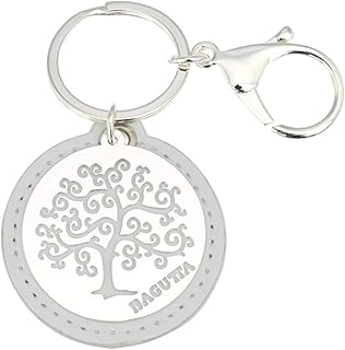 BAGUTTA PORTACHIAVI ALBERO DELLA VITA - art. 2000 (BIANCO, STILIZZATO)