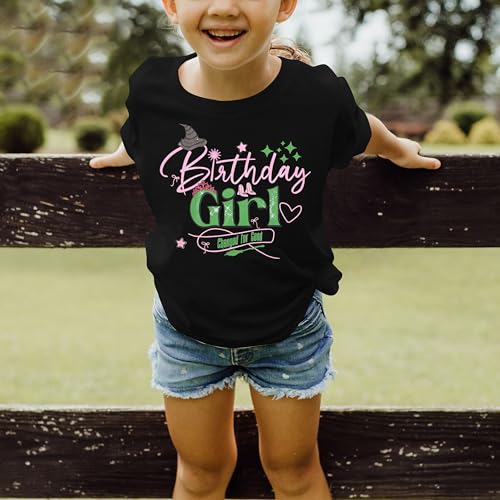 Image of LOTUCY Birthday Girl Outfit for Kids Its Me Hi Im The Birthday Girl Shirt Letter Printed Princess Birthday T-Shirt