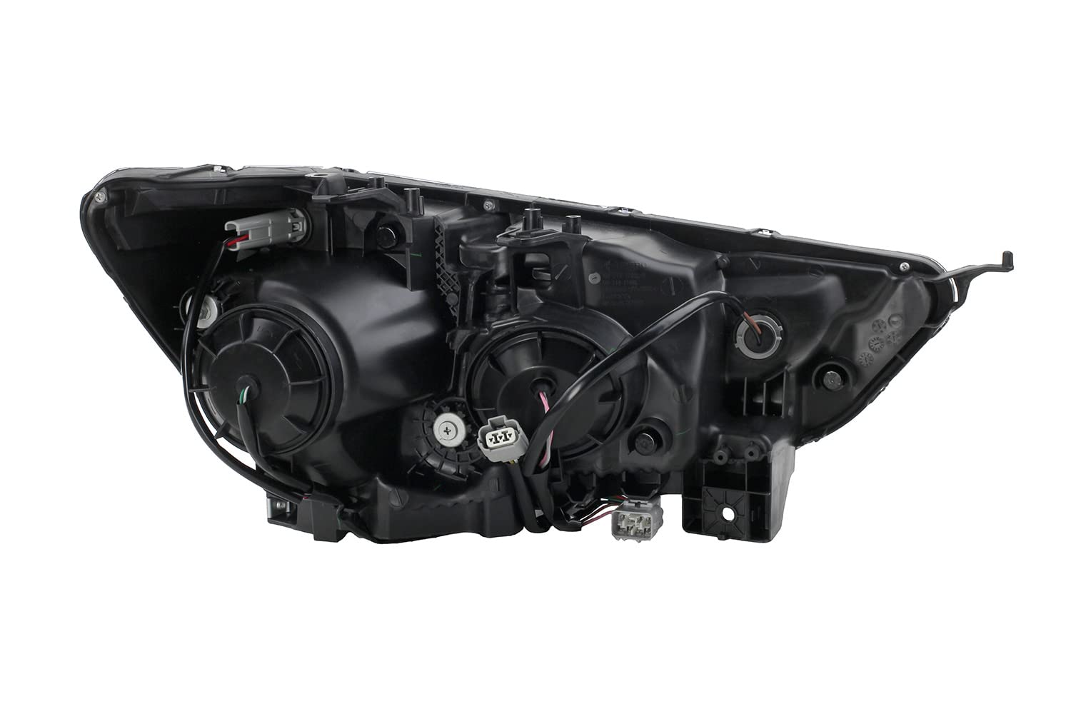 Johns, Faro alogeno anteriore adatto per Mitsubishi Asx GA 10-16 HHB3 sinistro conducente + fendinebbia + lampadina