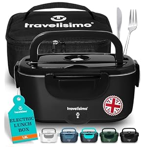 TRAVELISIMO Heated Lunch Box 100W E...