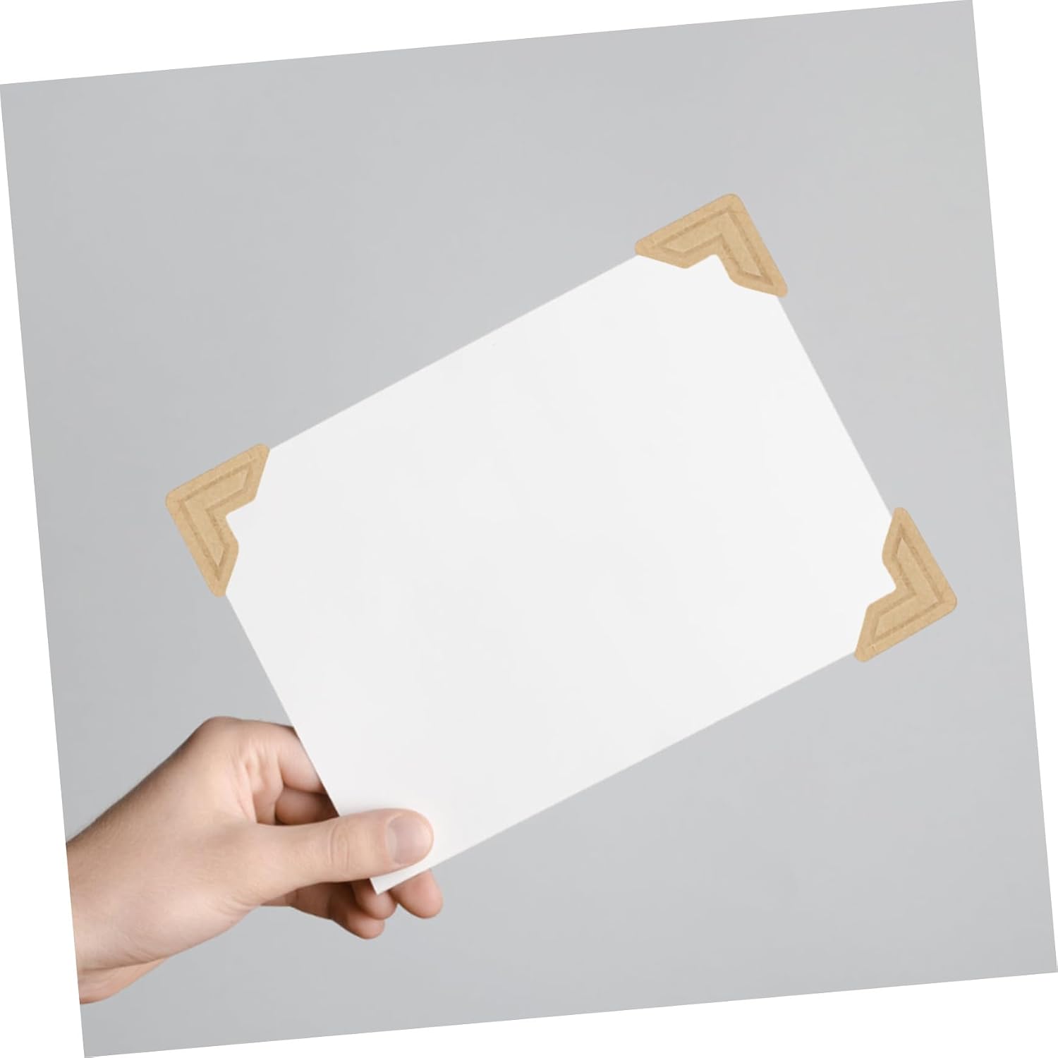 HEALSOPTHY 10sheets DIY Scrapbook Photo Album Stickers Self-Adhesive Corners in Colors for Journal Photo Frame