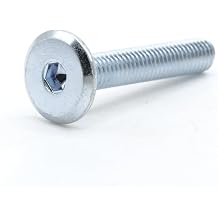 ReplacementScrews Assembly Screws Compatible with IKEA Part 124539 HAUGA, HALVDAN, GALLERUD etc - Zinc Plated Joint Connector Bolts JCB - Type PFS6 - Pack of 8