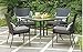 Gramercy Home 5 Piece Patio Dining Table Set 