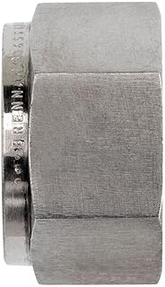 Brennan Industries N0318-02-SS Stainless Steel Nut for Double-Ferrule Tube, 1/8